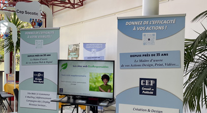 presentation des sites EcoResponsables par cep-socotic a l occasion des rencontres touraine entreprises a malraux