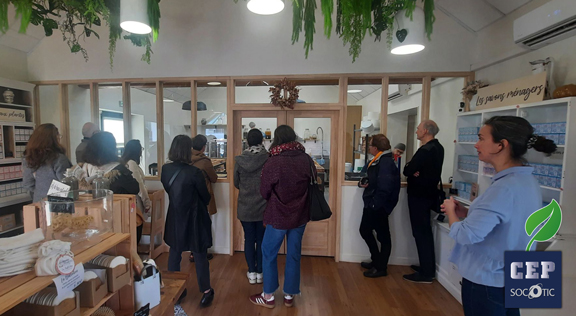 Photo visite entreprise La savonnerie de Marcel Pays de Retz | Actu CEP-SOCOTIC