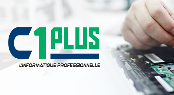 une nouvelle image un nouveau logo site web pour C1plus l'informatique professionnelle signé CEP-SOCOTIC