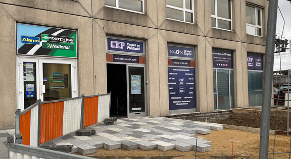 Travaux Place de la Gare St-Pierre-des-Corps / Tours. Accès aux locaux compliqué | Actu CEP-SOCOTIC