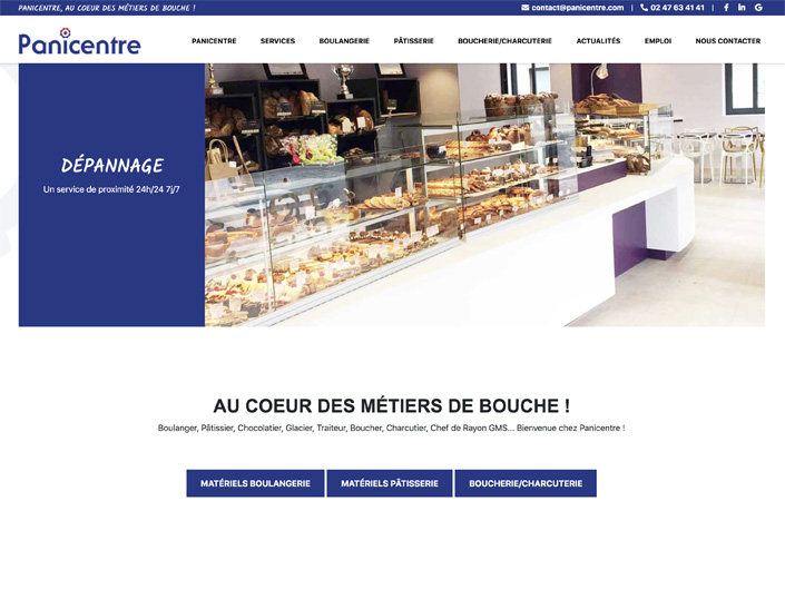 Une nouvelle image et un nouveau site web pour panicentre concessionnaire bongard