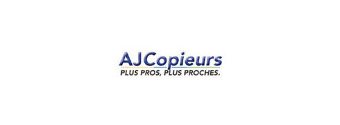 site web ajcopieurs impression et gestion de documents a été réalisé par cep-socotic agence web implante a proximite de saint avertin 37550