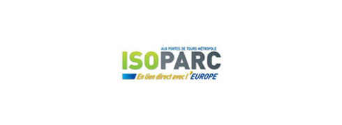site web isoparc parc d'activites a été réalisé par cep-socotic agence web implante a proximite de saint avertin 37550