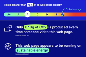 image test emission carbone par le web site carbon pour le site web de CEP-Publicité Tours 37, Paris 75, Pornic 44